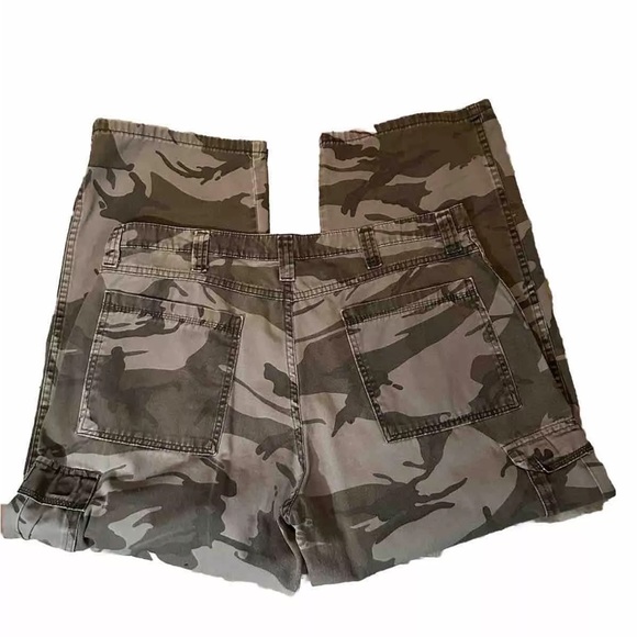 Wrangler Camo Denim Jeans 70LEWST Tag 38x30 Actual 38x28 Hiking Hunting Camp - Picture 4 of 15